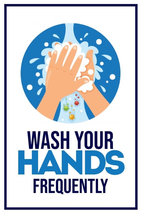 Wash Your Hands At Regular Intervals