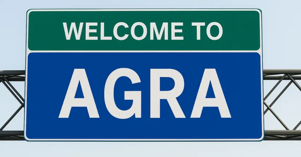 Moving to Agra