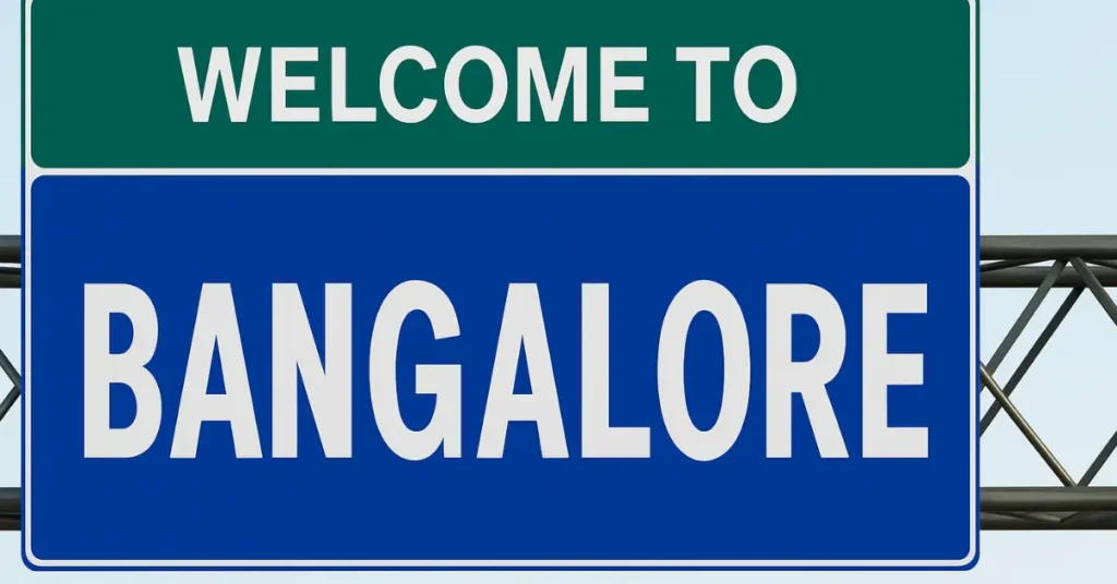 Moving to Bangalore