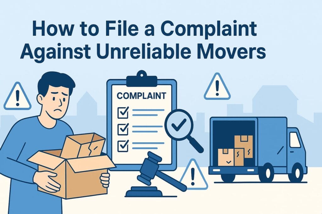 How to File a Complaint Against Unreliable Movers
