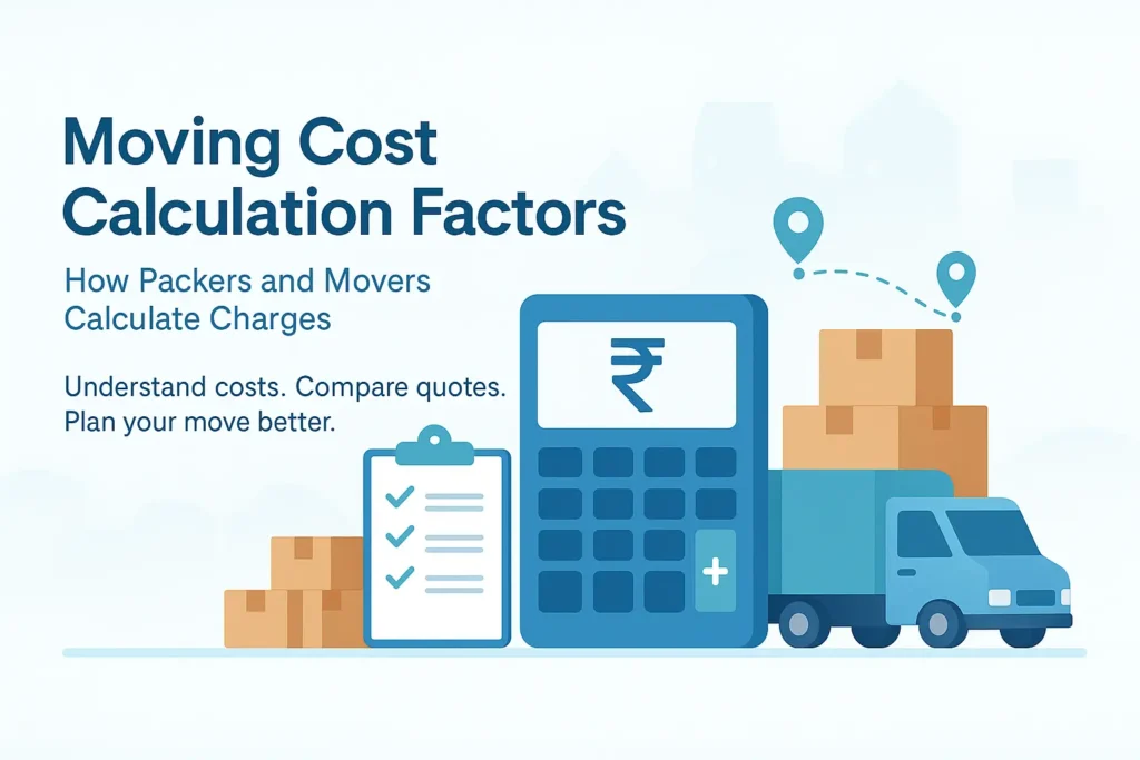 Moving Cost Calculation Factors