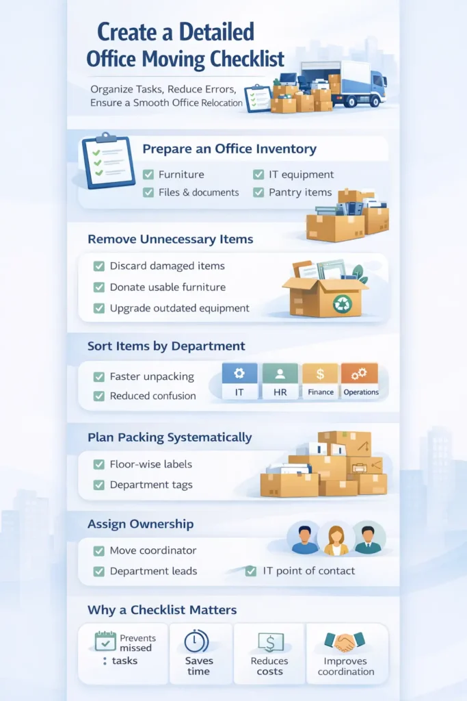 Office Moving Checklist