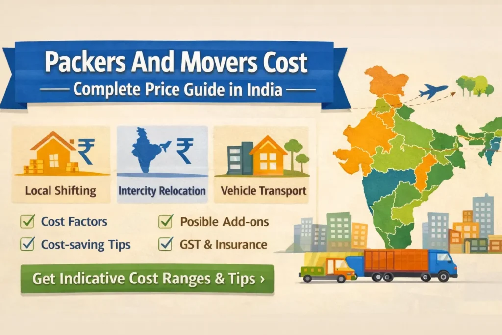 Packers And Movers Cost