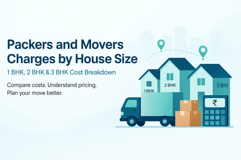 Packers and Movers Charges by House Size