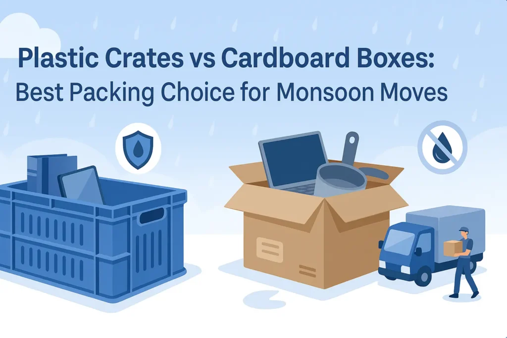 Plastic Crates vs Cardboard Boxes