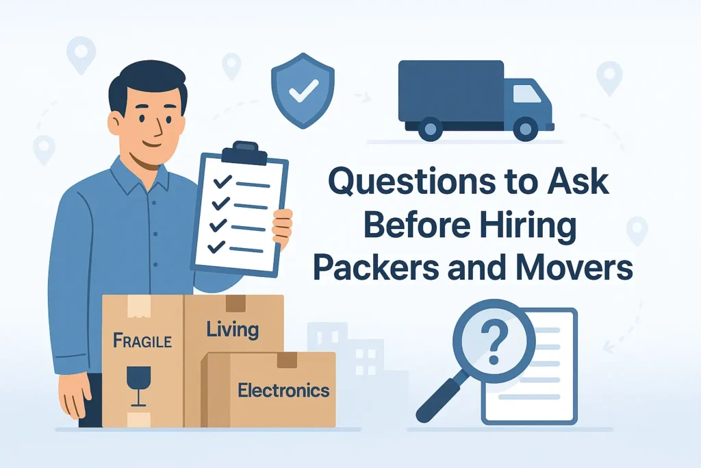 Questions to Ask Before Hiring Packers and Movers