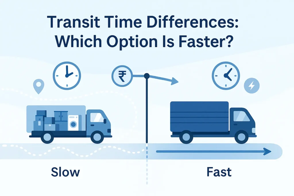 Transit Time Differences Which Option Is Faster