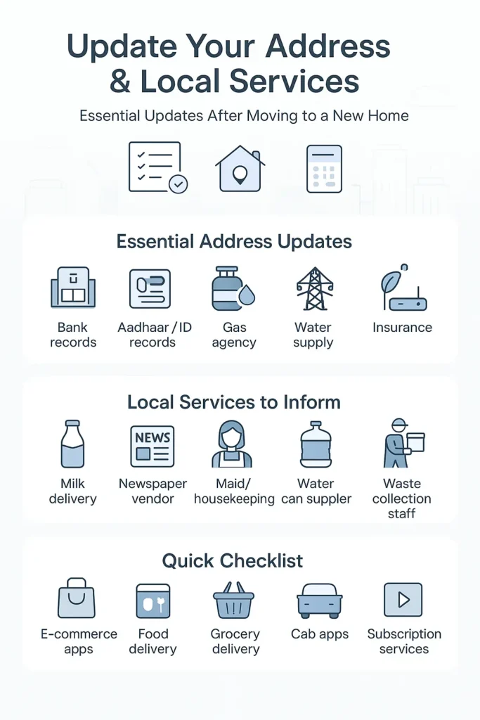 Update Your Address Local Services