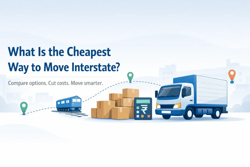 What Is the Cheapest Way to Move Interstate