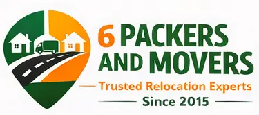 6 Packers And Movers Logo