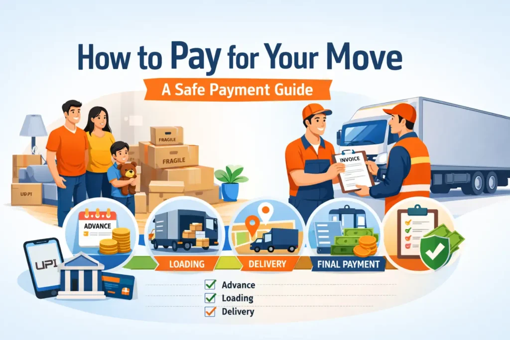 How to Pay Packers And Movers – Safe Payment Guide for Packers and Movers