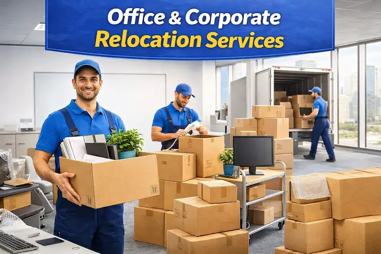 Office relocation services in Lucknow by experienced packers and movers