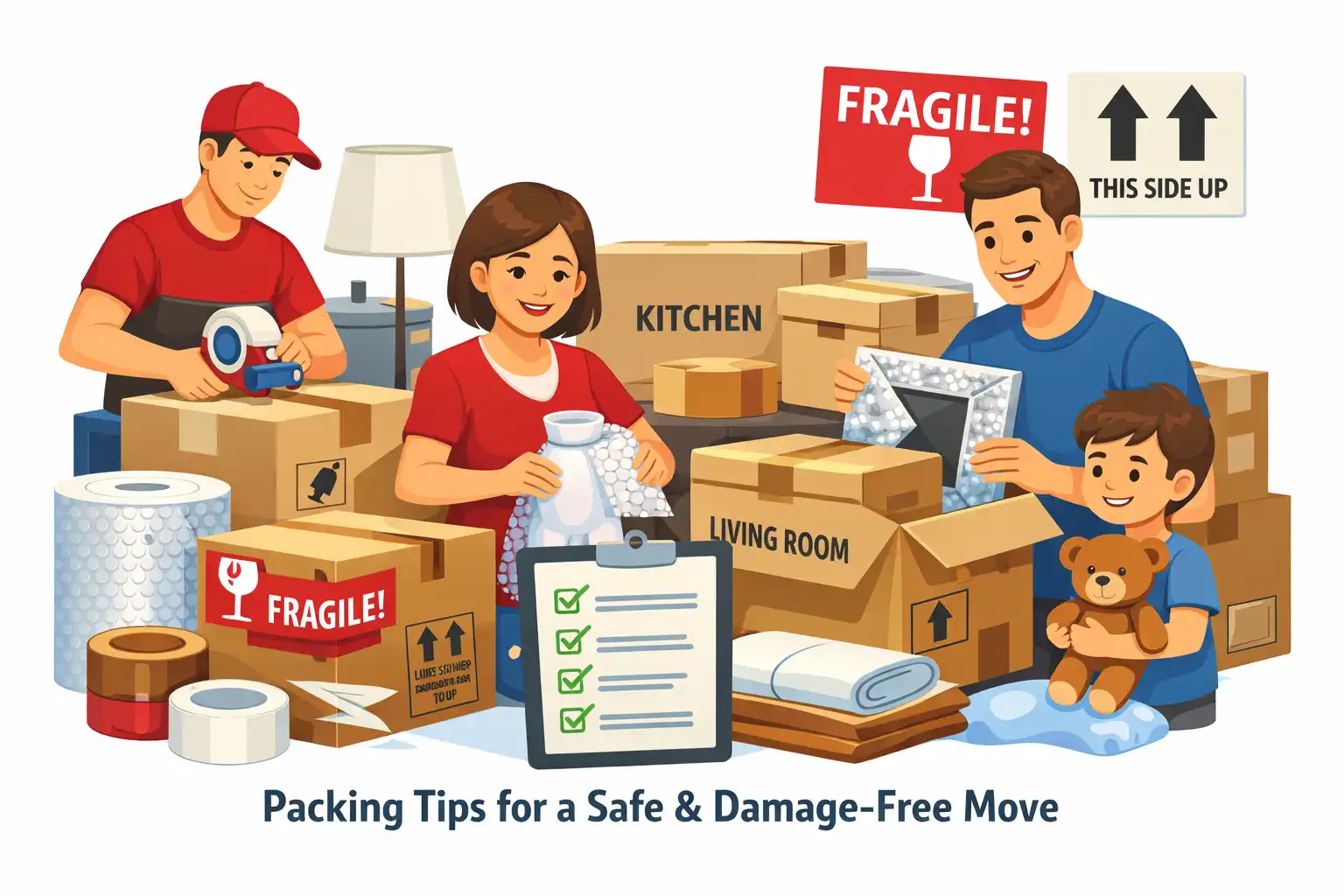 30+ Essential Packing Tips For A Safe & Damage-Free Move | Expert Guide ...