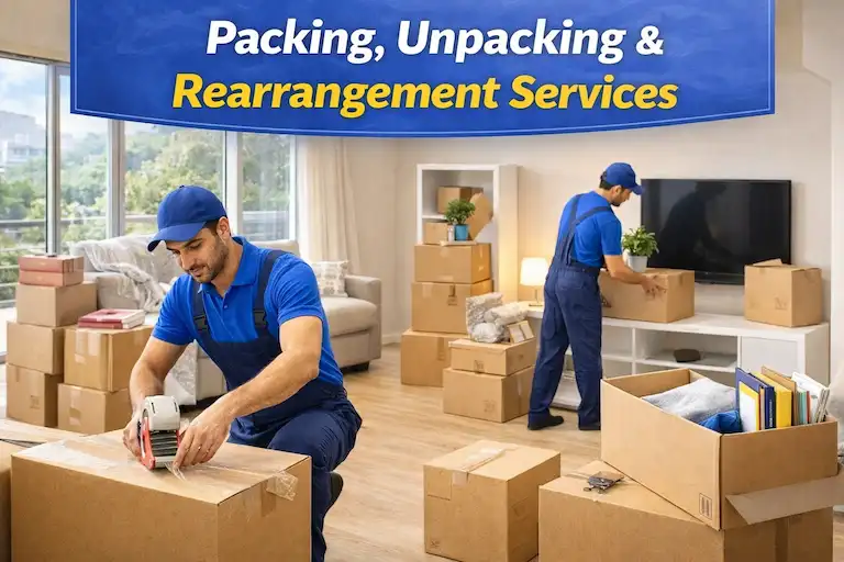 Professional packing and unpacking services in Lucknow for household goods