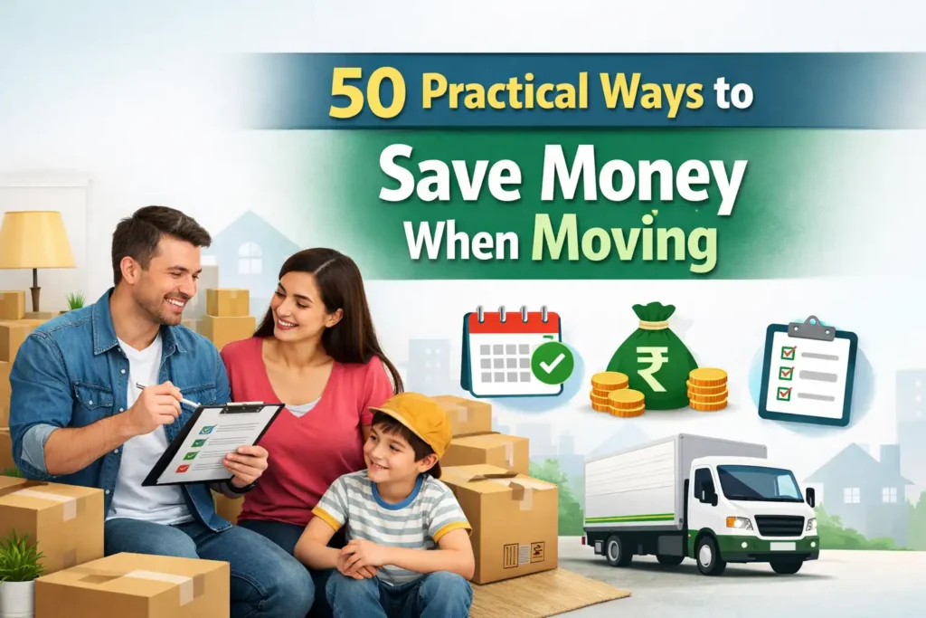 Best 50 practical ways to save money when moving house using smart packing, planning, and cost-saving relocation tips