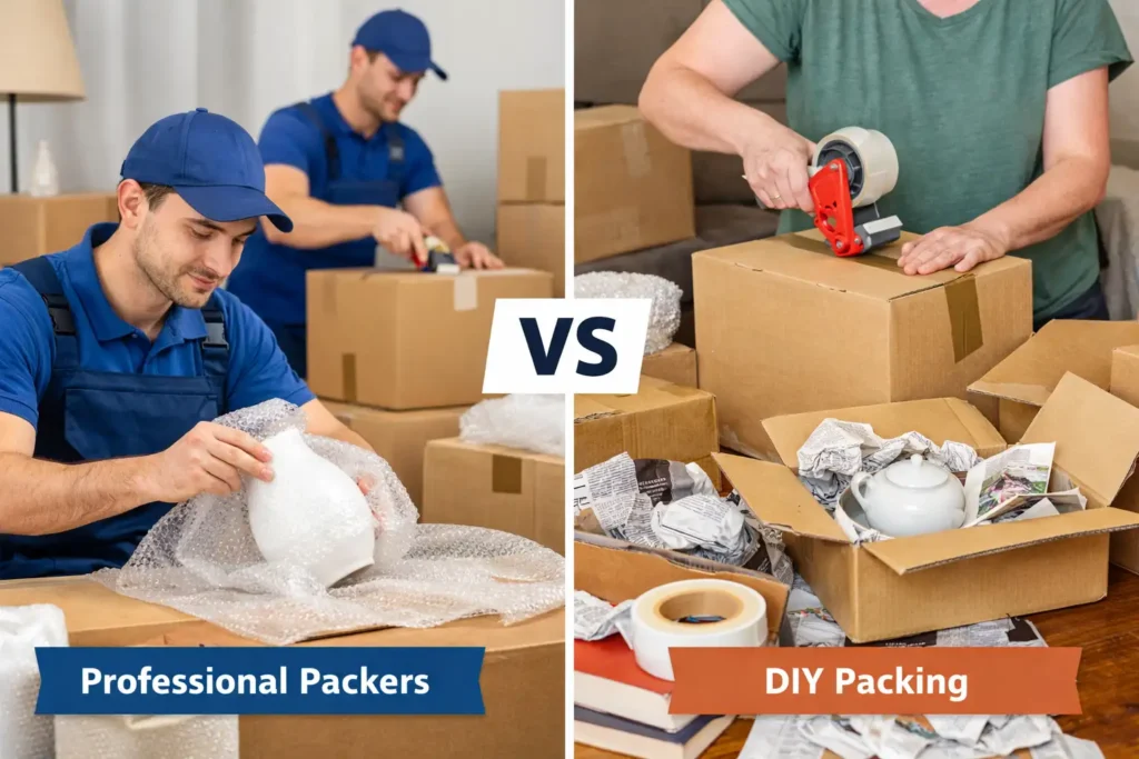 Why professional packers outperform DIY packing with better skills, materials, and time efficiency